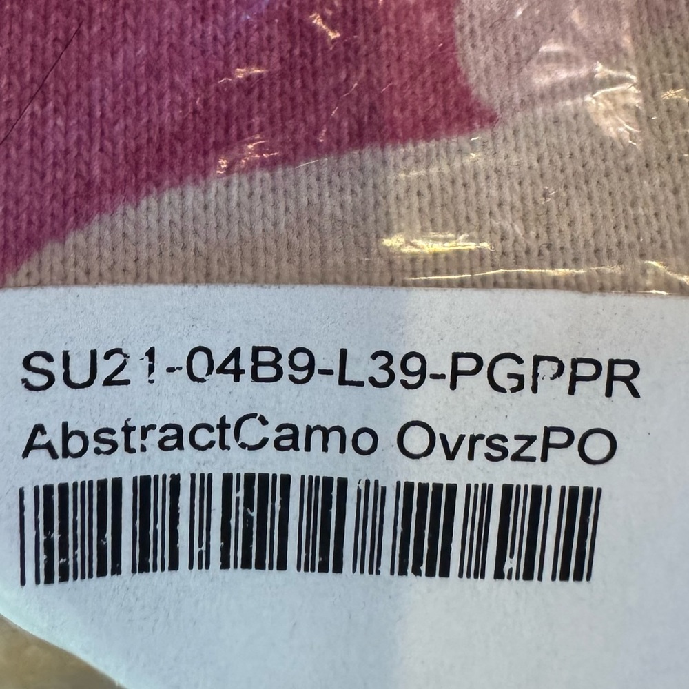 New Sundry Abstract Camo Oversized Pullover - Picture 10 of 11